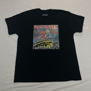 Iron Maiden Band Tee, Concert Merch (New Condition) Black short sleeve T-Shirt